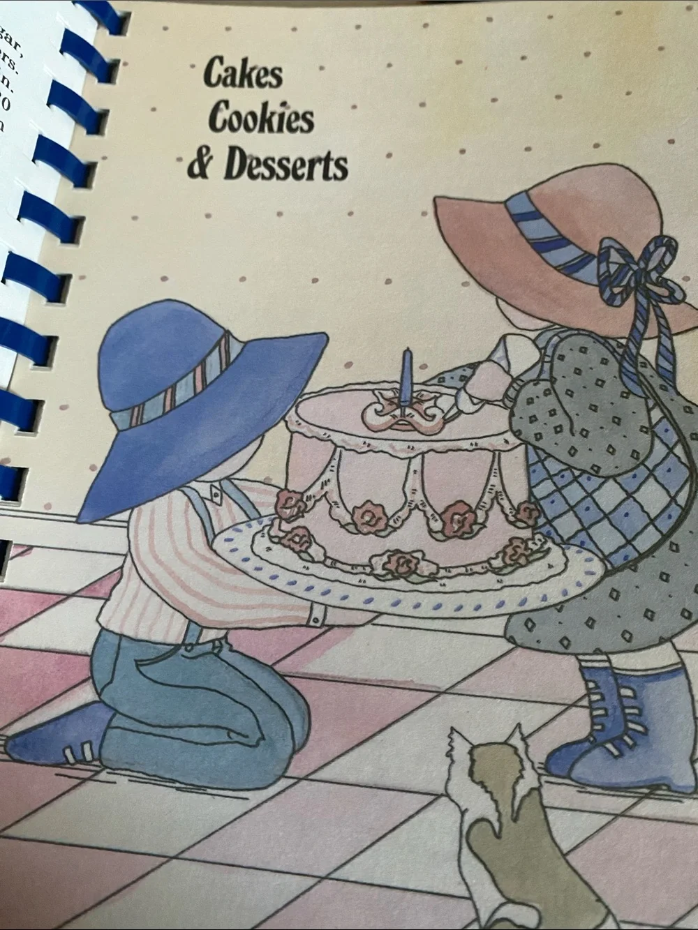 Vintage 90s Seasoned With Love Cookbook First Christian Church Fort Scott Kansas
